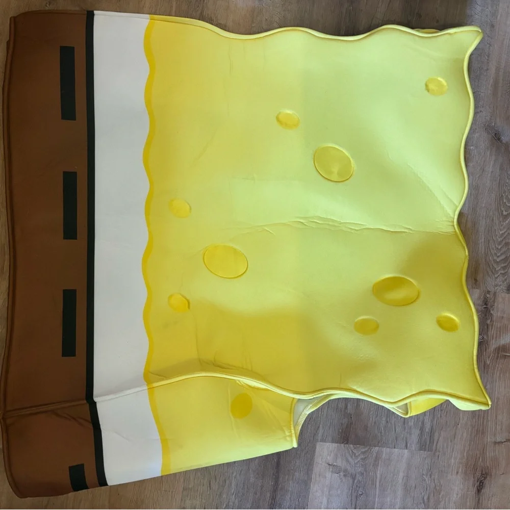 Spirit Yellow SpongeBob SquarePants Costume Top - Picture 2 of 3